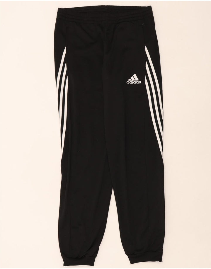 Adidas Mens Tracksuit Trousers Joggers Medium  Black Polyester