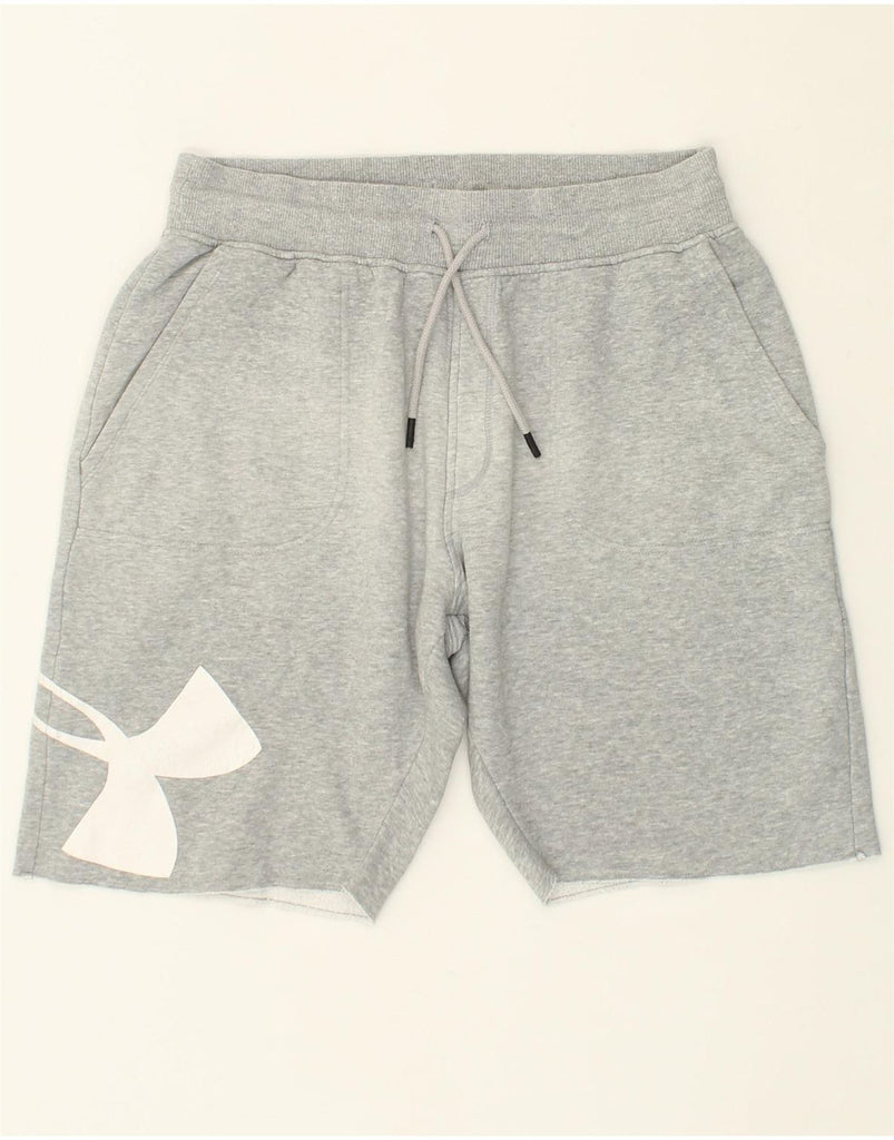 UNDER ARMOUR Mens Graphic Sport Shorts Large Grey | Vintage Under Armour | Thrift | Second-Hand Under Armour | Used Clothing | Messina Hembry 