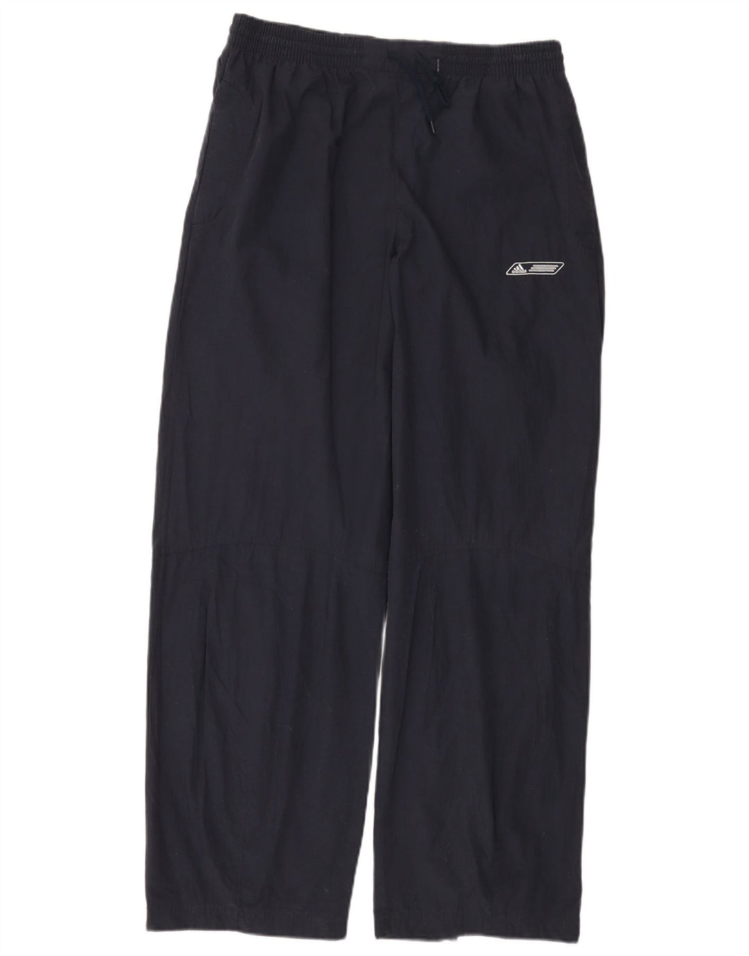 ADIDAS Mens Tracksuit Trousers Large Navy Blue Cotton