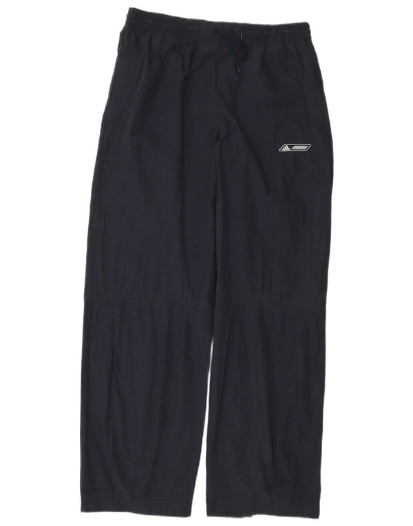ADIDAS Mens Tracksuit Trousers Large Navy Blue Cotton