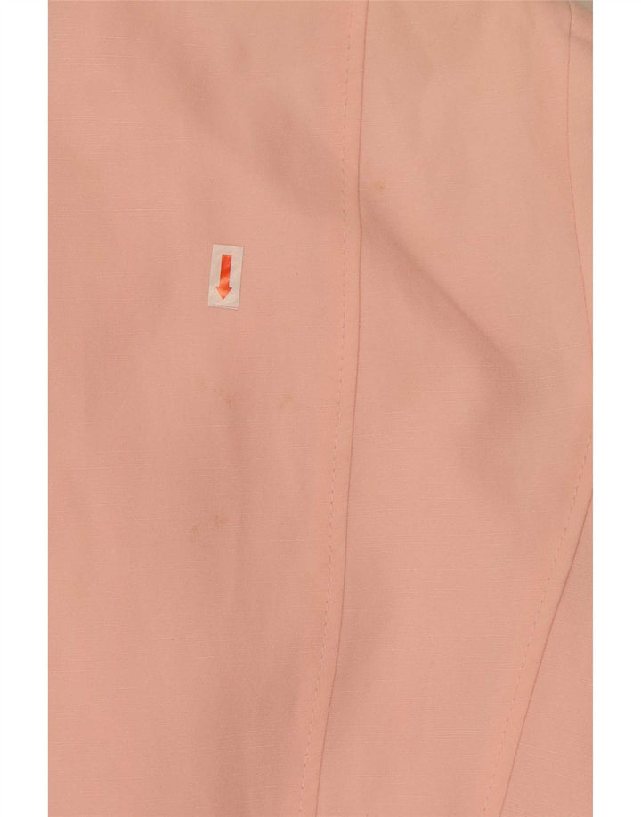 Marks & Spencer Womens 2 Button Blazer Jacket UK 14 Large Pink Lyocell