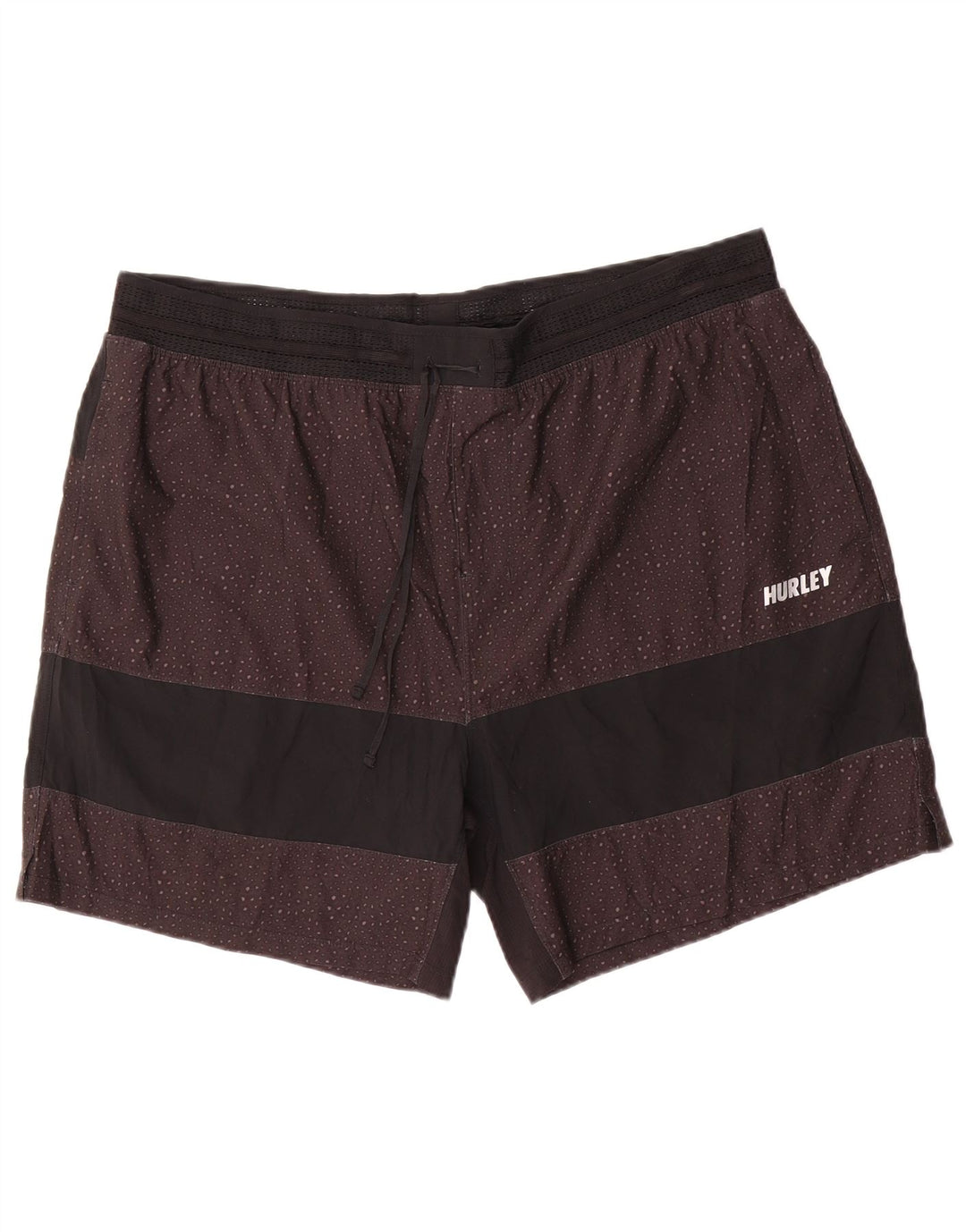 Hurley Mens Phantom Swimming Shorts 2XL Black Spotted Polyester