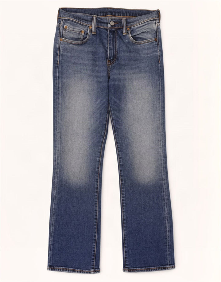 Levi's Mens 527 Bootcut Jeans W30 L30 Blue Cotton