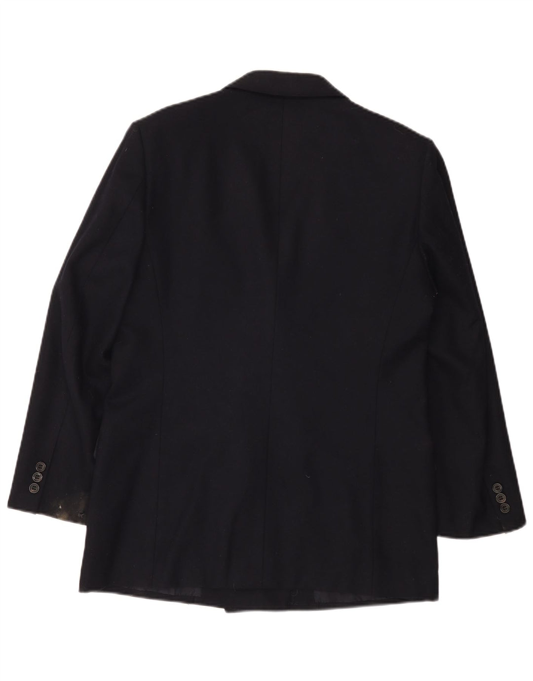 Aquascutum Mens Double Breasted Blazer Jacket UK 36 Small Navy Blue