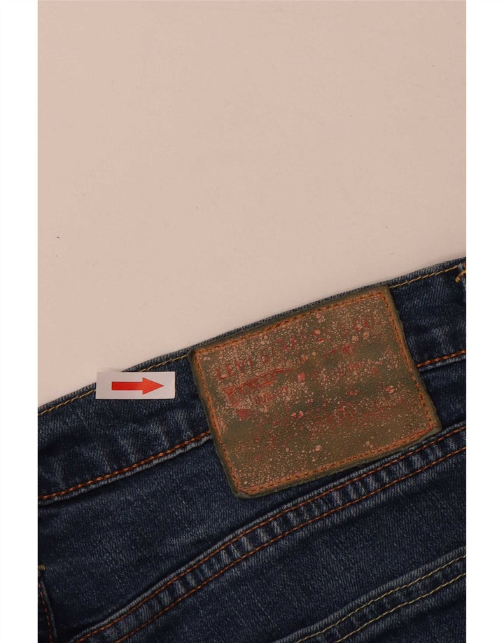Levi's Mens Slim Jeans W34 L32 Blue Cotton