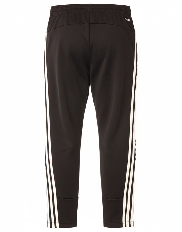 ADIDAS Boys Aeroready Tracksuit Trousers 13-14 Years  Black Polyester