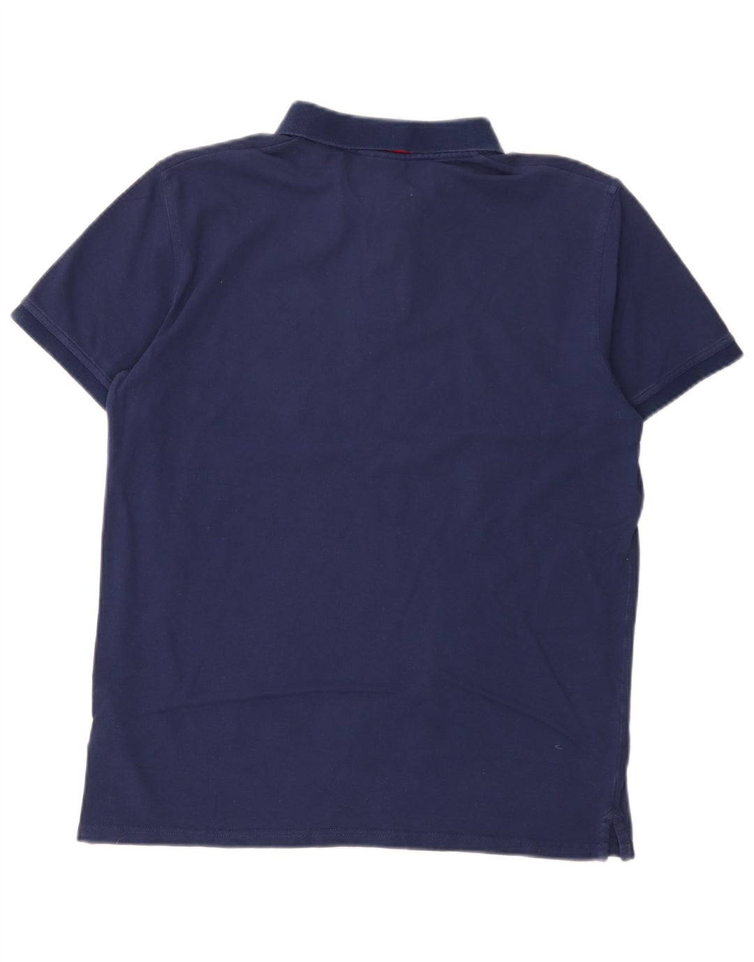 Gant Mens Polo Shirt Medium Navy Blue Cotton