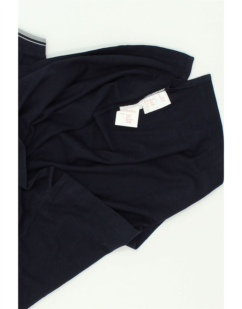 KAPPA Mens Polo Shirt Small Navy Blue Cotton | Vintage Kappa | Thrift | Second-Hand Kappa | Used Clothing | Messina Hembry 