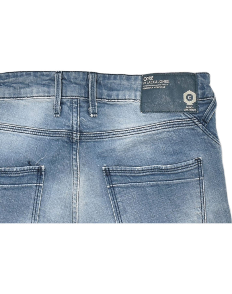 JACK & JONES Mens Banana Straight Jeans W32 L30 Blue Cotton | Vintage | Thrift | Second-Hand | Used Clothing | Messina Hembry 