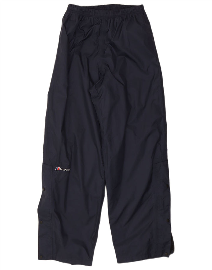 Berghaus Mens Waterproof Trousers Medium Navy Blue Nylon