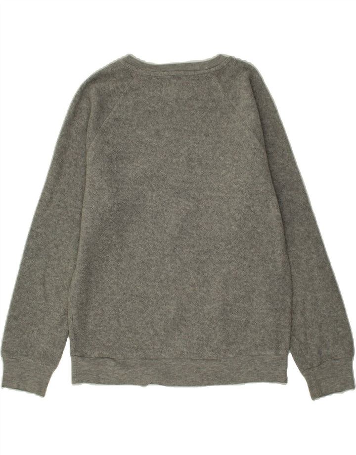 PEPE JEANS Womens Graphic Sweatshirt Jumper UK 10 Small Grey Cotton Vintage PEPE Jeans and Second-Hand PEPE Jeans from Messina Hembry 