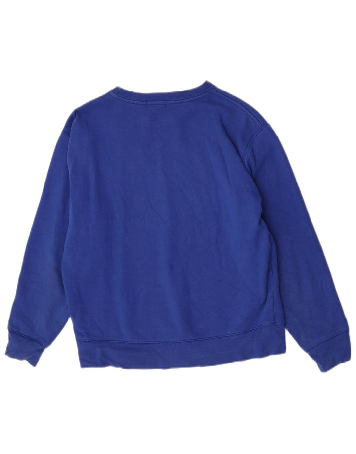 Polo Ralph Lauren Boys Sweatshirt Jumper 10-11 Years Medium  Blue Cotton