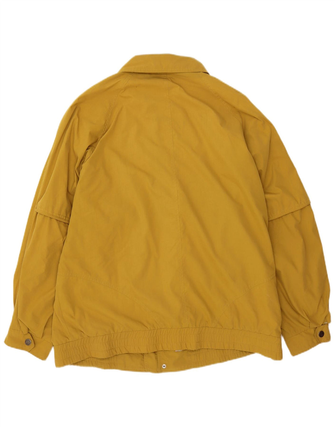 Vintage Mens Utility Jacket IT 56 3XL Yellow Cotton