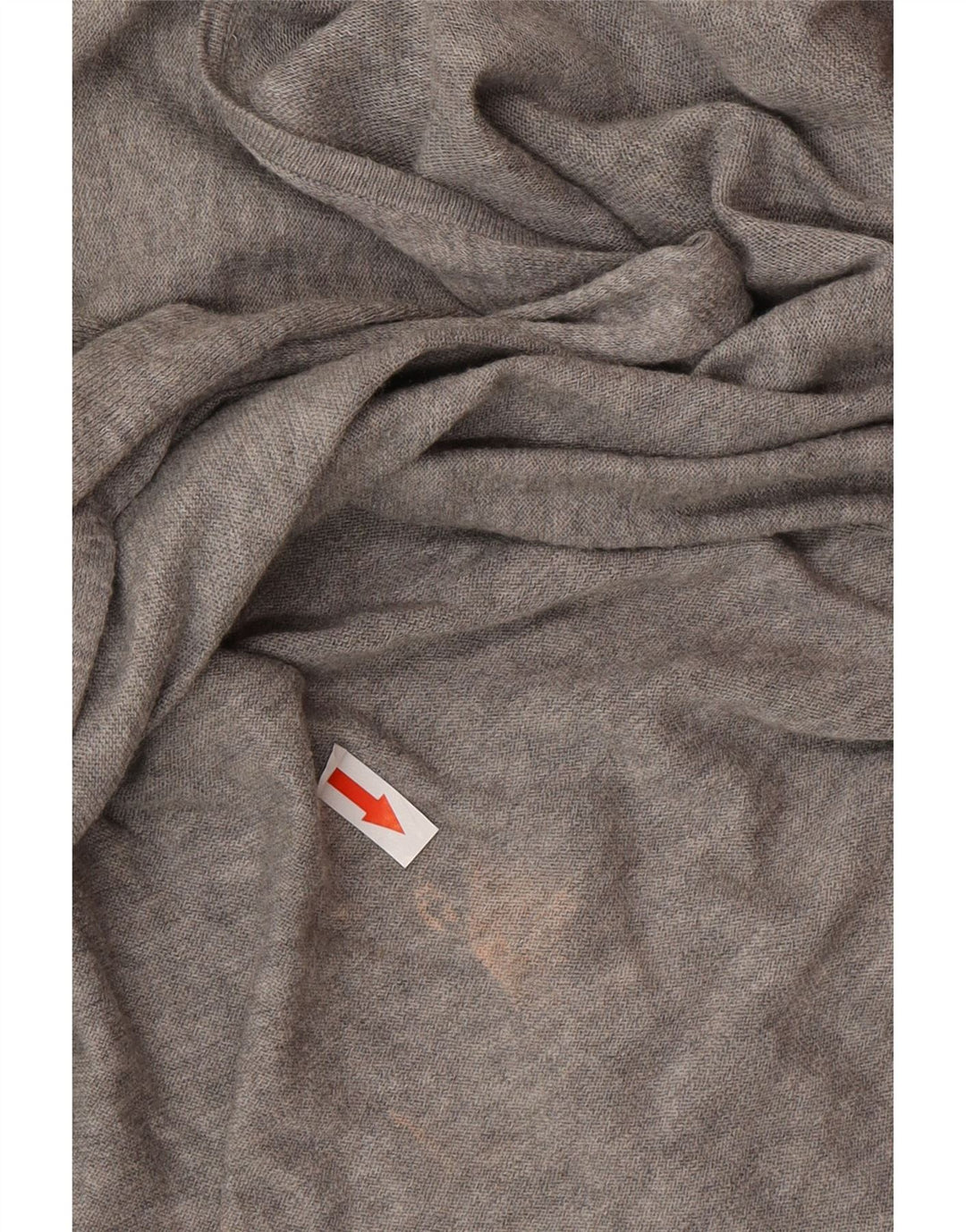 All Saints Womens Oversized V-Neck Jumper Sweater UK 14 Medium Grey