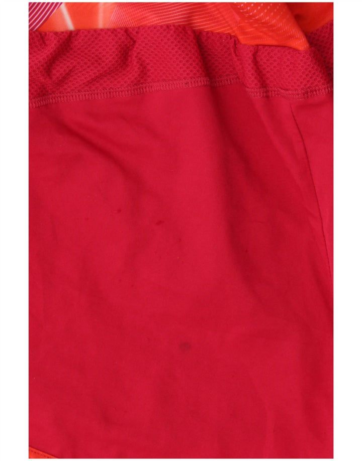 Puma Womens Sport Shorts UK 14 Medium  Burgundy