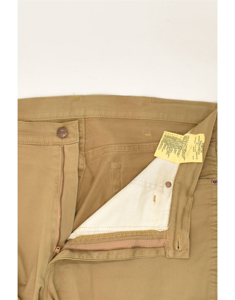 WRANGLER Mens Texas Straight Casual Trousers W38 L30 Beige Cotton | Vintage Wrangler | Thrift | Second-Hand Wrangler | Used Clothing | Messina Hembry 