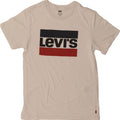 LEVI'S Mens Graphic T-Shirt Top Medium White Cotton Vintage Levi's and Second-Hand Levi's from Messina Hembry 