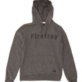 FIRETRAP Mens Graphic Hoodie Jumper Small Grey Vintage Firetrap and Second-Hand Firetrap from Messina Hembry 