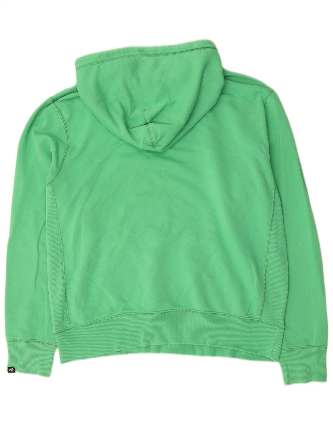 Nike Mens Hoodie Jumper Large Green Cotton