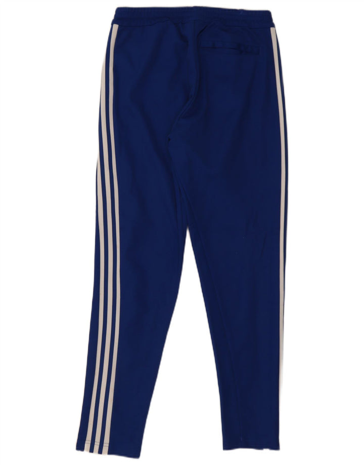 Adidas Mens Tracksuit Trousers Medium  Blue Cotton