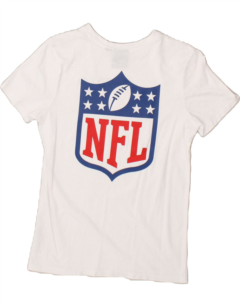 NFL Boys Graphic T-Shirt Top 10-11 Years White Cotton | Vintage NFL | Thrift | Second-Hand NFL | Used Clothing | Messina Hembry 