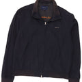 Gant Mens Bomber Jacket UK 38 Medium Navy Blue Polyester