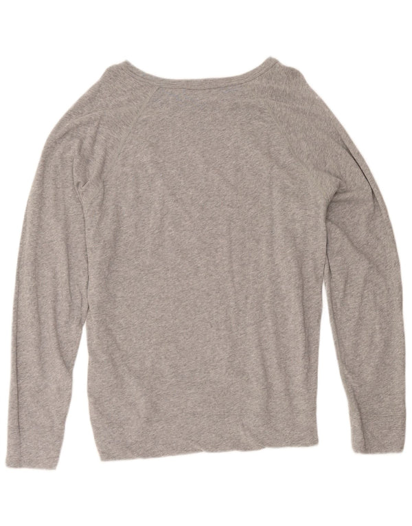 Polo Ralph Lauren Mens Sweatshirt Jumper Large Grey Flecked Cotton