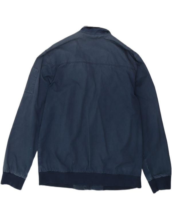 Levi's Mens Bomber Jacket UK 44 2XL Navy Blue Cotton