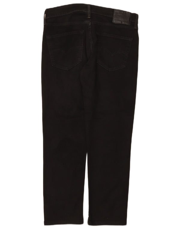 Levi's Mens Slim Jeans W33 L28 Black Cotton