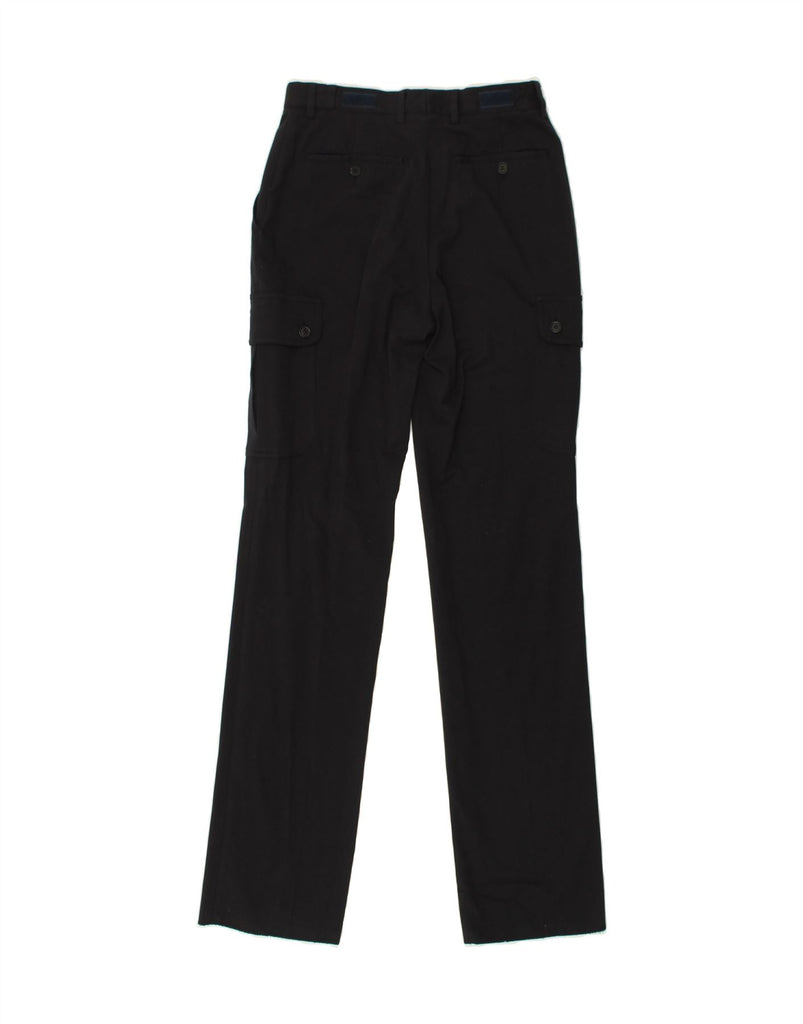 PAUL & SHARK Womens Straight Cargo Trousers IT 44 Medium W28 L33 Black | Vintage Paul & Shark | Thrift | Second-Hand Paul & Shark | Used Clothing | Messina Hembry 