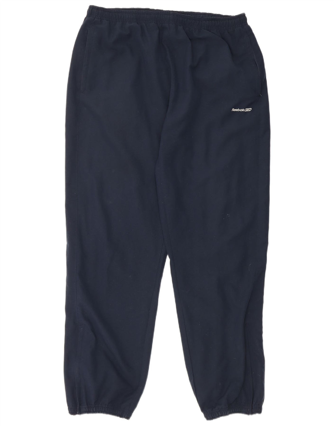 Reebok Mens Tracksuit Trousers Joggers XL Navy Blue Polyester