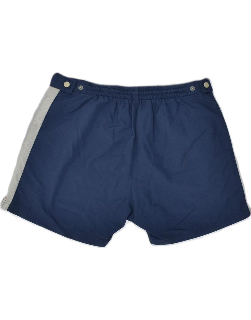 CHAMPION Mens Sport Shorts Large Navy Blue Polyester | Vintage | Thrift | Second-Hand | Used Clothing | Messina Hembry 