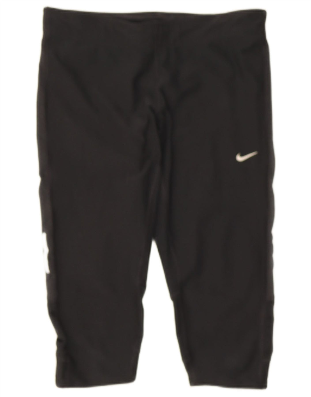 Nike Womens Dri Fit Capri Leggings UK 12 Medium Black