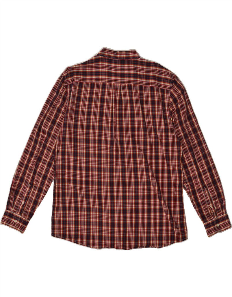 WRANGLER Mens Regular Fit Shirt 2XL Red Check Cotton | Vintage Wrangler | Thrift | Second-Hand Wrangler | Used Clothing | Messina Hembry 