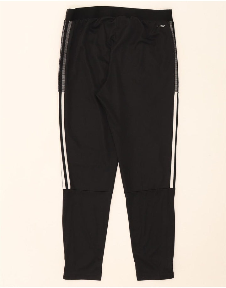 Adidas Mens Aeroready Tracksuit Trousers Large Black Polyester