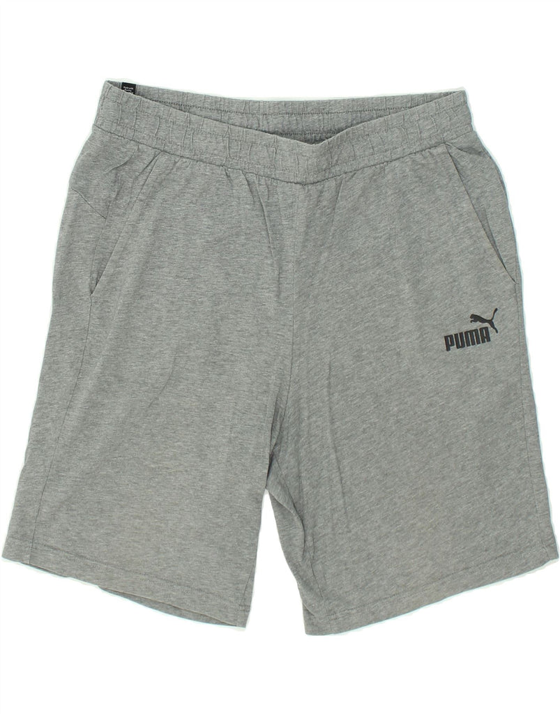 PUMA Mens Sport Shorts XL Grey | Vintage Puma | Thrift | Second-Hand Puma | Used Clothing | Messina Hembry 