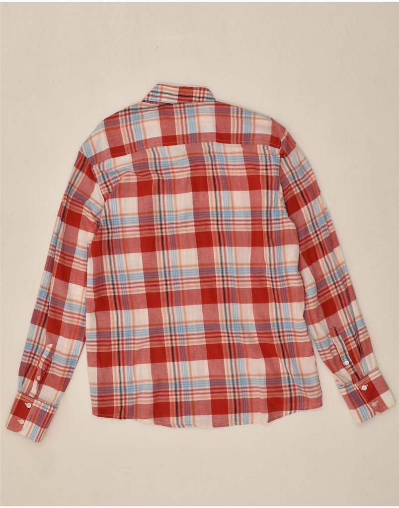 JACK & JONES Mens Shirt Large Red Check Cotton | Vintage Jack & Jones | Thrift | Second-Hand Jack & Jones | Used Clothing | Messina Hembry 