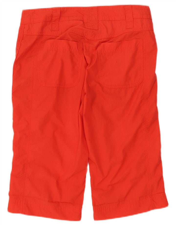 Nike Womens Bermuda Shorts UK 10 Small W30  Red Polyester