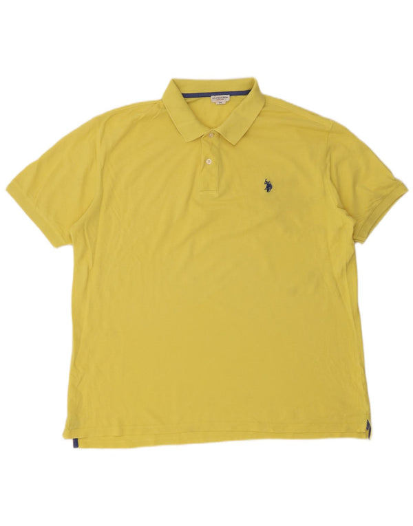 U.S. Polo Assn. Mens Polo Shirt 2XL Yellow