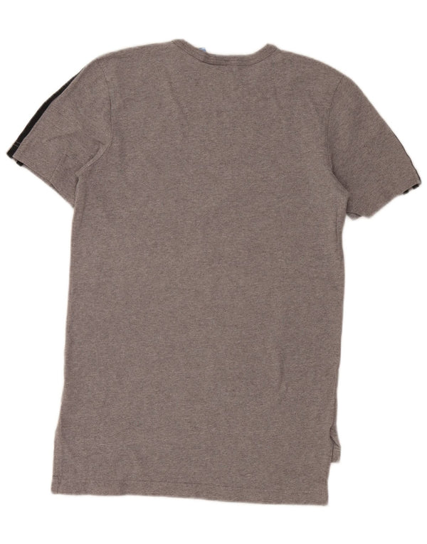 Adidas Mens Graphic T-Shirt Top XS Grey Cotton