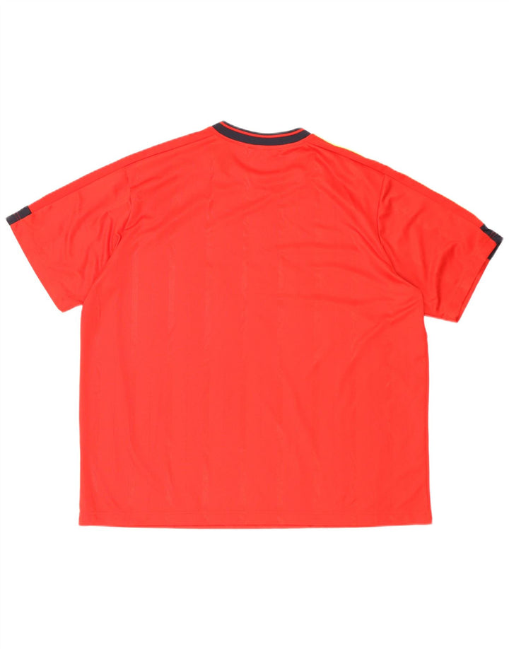 Adidas Mens Graphic T-Shirt Top 2XL Red