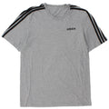 ADIDAS Mens T-Shirt Top Medium Grey Flecked