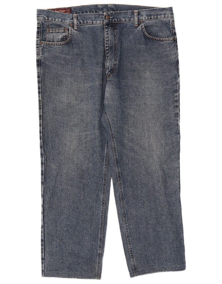 Marlboro Classics Mens Straight Jeans W42 L28 Blue