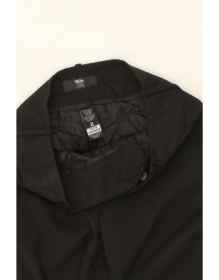 MOSSIMO Womens Bootcut Casual Trousers US 4 Small W24 L27 Black Polyester Vintage Mossimo and Second-Hand Mossimo from Messina Hembry 