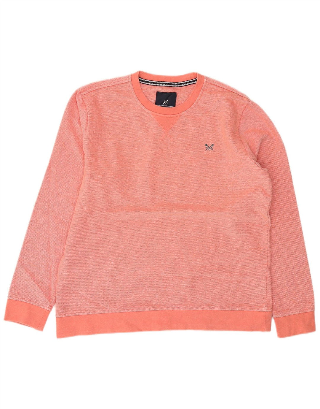 Crew Clothing Mens Sweatshirt Jumper Medium Pink Cotton