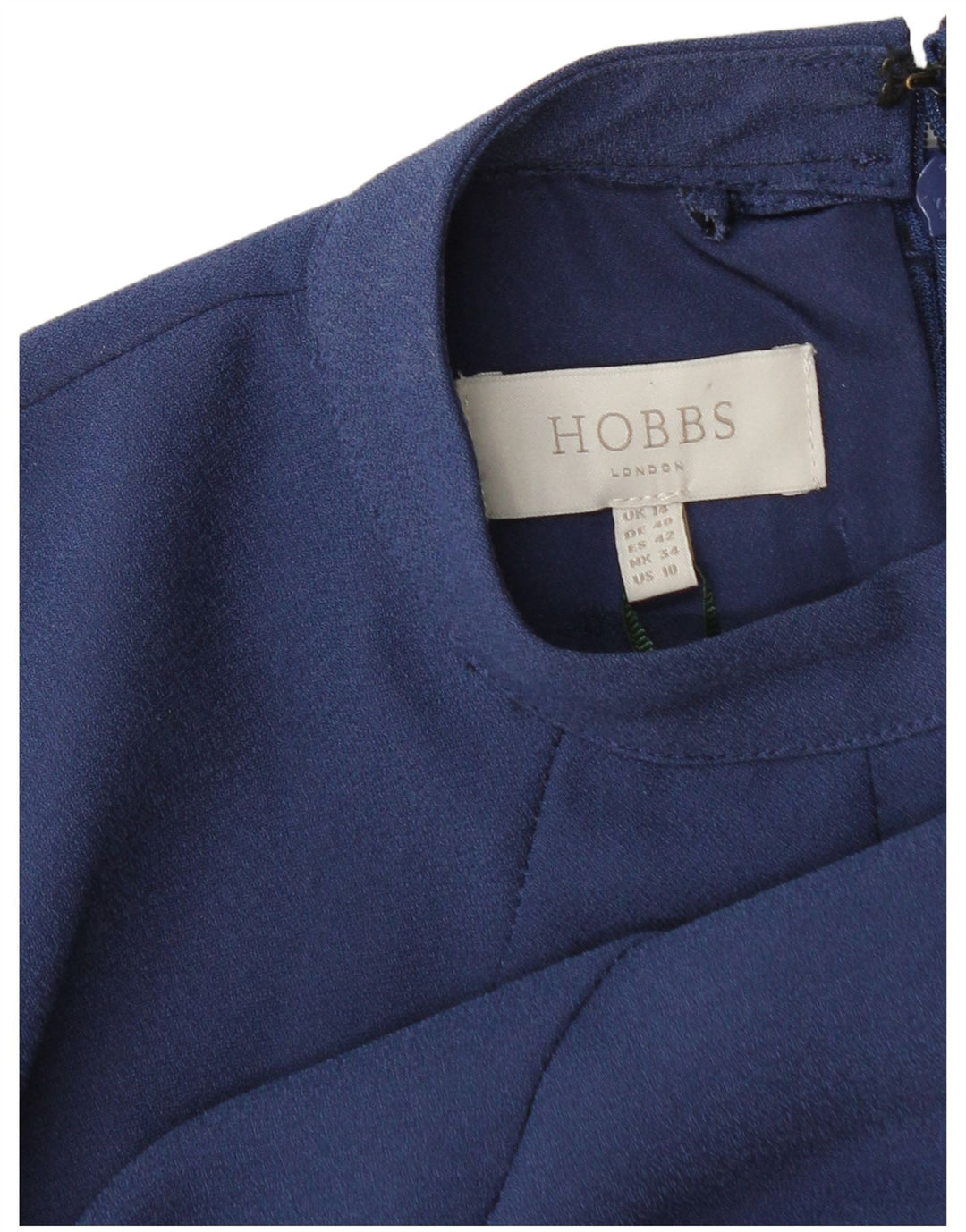 Hobbs Womens Blouse Top UK 14 Large  Navy Blue