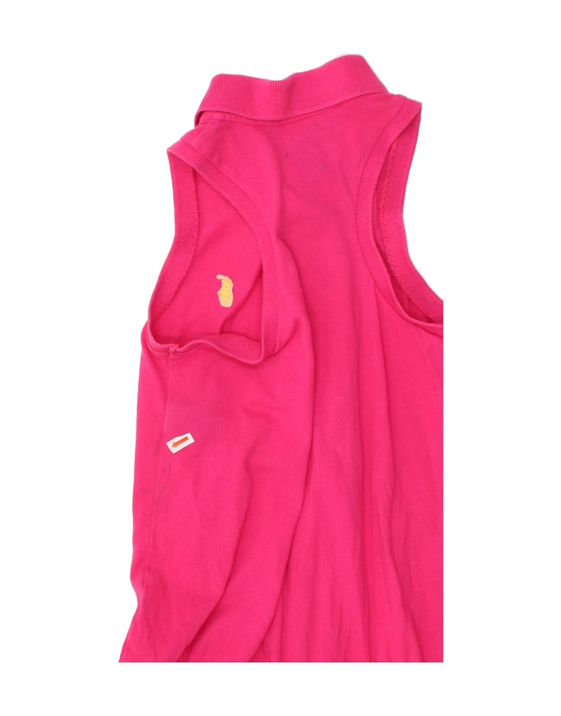 RALPH LAUREN Girls Sleeveless Playsuit 8-9 Years Medium Pink | Vintage Ralph Lauren | Thrift | Second-Hand Ralph Lauren | Used Clothing | Messina Hembry 