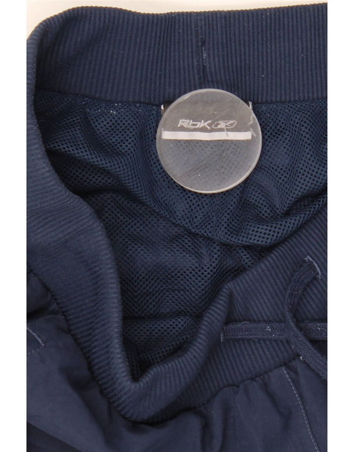 REEBOK Mens Cargo Tracksuit Trousers Medium  Navy Blue