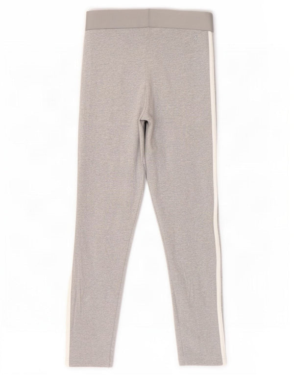 Adidas Womens Leggings UK 8/10 Small Grey