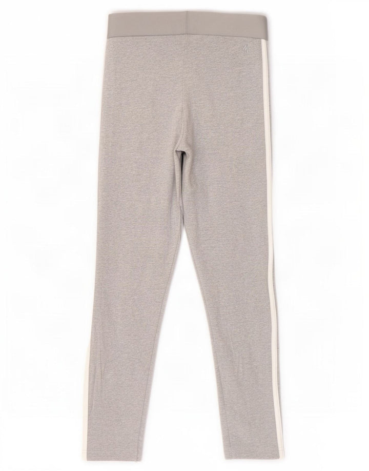 Adidas Womens Leggings UK 8/10 Small Grey